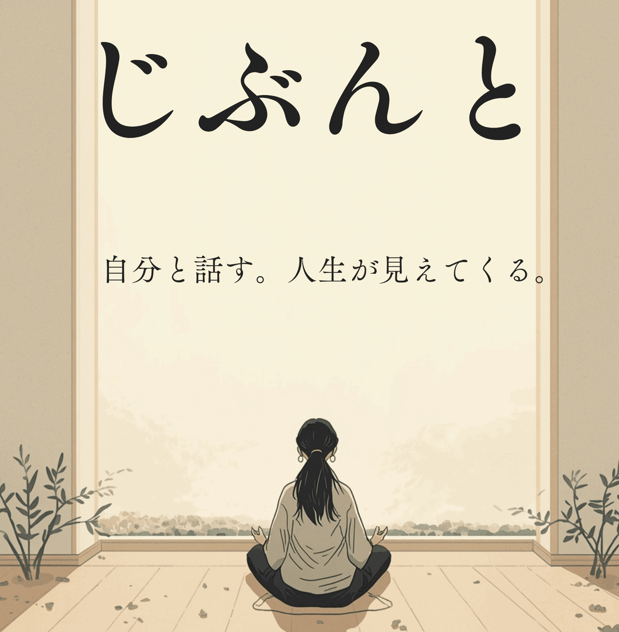 「じぶんと」 自分と話す。人生が見えてくる。